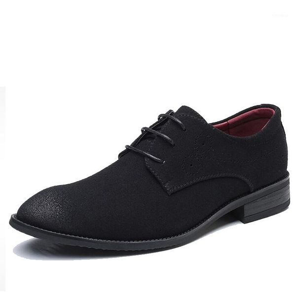 men office shoes suede leather retro carved oxford shoes big size 38-48 dress pointed toe business formal1, Black
men office shoes suede leather retro carved oxford shoes big size 38-48 dress pointed toe business formal1, Black