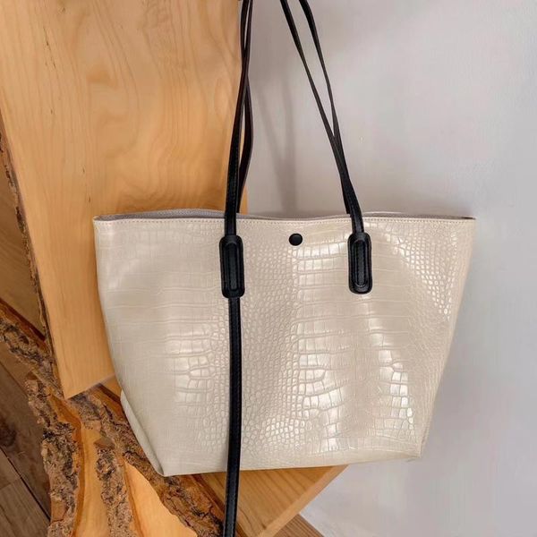 cross body large capacity alligator leather shoulder shopper bag for women stone crocodile female tote handbags women's bags a4 work
cross body large capacity alligator leather shoulder shopper bag for women stone crocodile female tote handbags women's bags a4 work