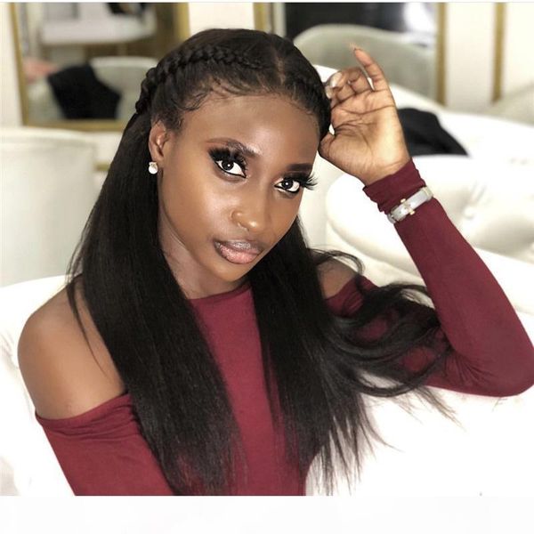 new design 13x4 inch lace front wigs long straight fluffy hair wigs with baby hair synthetic heat resistant glueless for black women, Black;brown
new design 13x4 inch lace front wigs long straight fluffy hair wigs with baby hair synthetic heat resistant glueless for black women, Black;brown