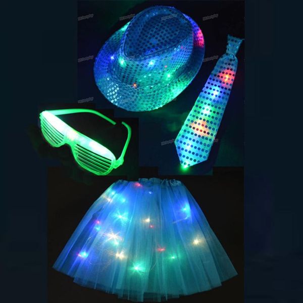 party decoration women girl led flashing jazz hat sequin cap tie glow light up wire tutu stage dancing birthday skirt carnival
party decoration women girl led flashing jazz hat sequin cap tie glow light up wire tutu stage dancing birthday skirt carnival