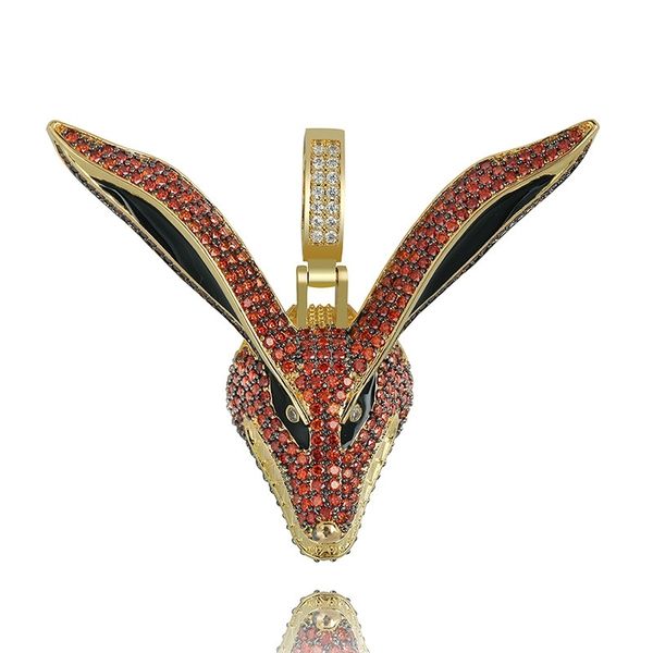 rillz hip hop gold naruto kurama fox pendant necklace micro pave zircon iced out animal jewelry man women gift 201014, Silver
rillz hip hop gold naruto kurama fox pendant necklace micro pave zircon iced out animal jewelry man women gift 201014, Silver