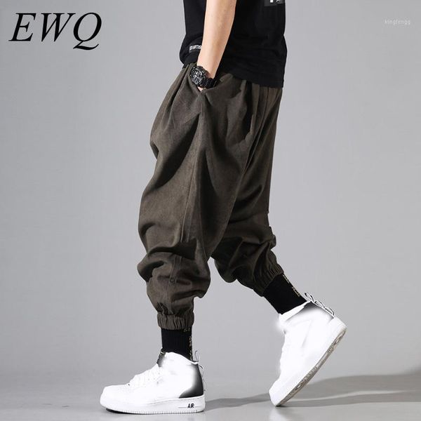 ewq / men's wear 2020 spring new trend hip-hop casual pants man loose fashion solid color comfortable trousers haren pants 9y9081, Black
ewq / men's wear 2020 spring new trend hip-hop casual pants man loose fashion solid color comfortable trousers haren pants 9y9081, Black