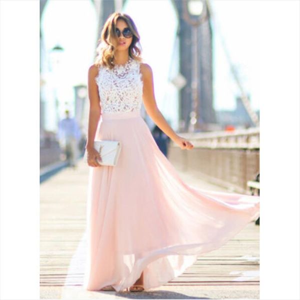 2021 sell women vestidos party dresses nude pink beach summer boho maxi long hollow out patchwork sundress plus size, Black;gray
2021 sell women vestidos party dresses nude pink beach summer boho maxi long hollow out patchwork sundress plus size, Black;gray