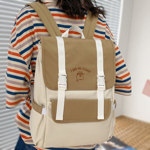 women nylon college backpack cool female student school bag harajuku girl kawaii book backpacks waterproof lady cute bags trendy c1223
women nylon college backpack cool female student school bag harajuku girl kawaii book backpacks waterproof lady cute bags trendy c1223