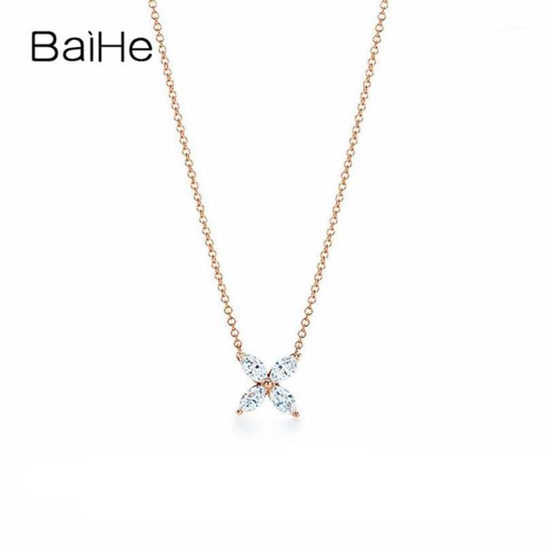 baihe solid 18k rose gold 0.32ct certified h/si natural diamonds wedding women trendy fine jewelry beautiful diamond necklaces1, Silver
baihe solid 18k rose gold 0.32ct certified h/si natural diamonds wedding women trendy fine jewelry beautiful diamond necklaces1, Silver