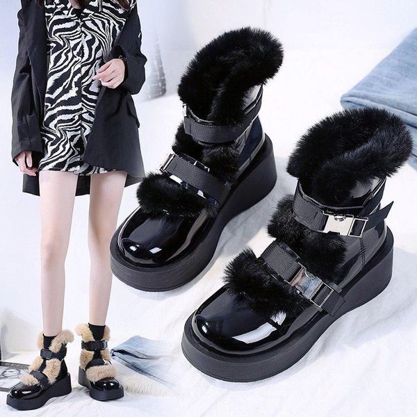 bottes femme новые зимние снега сапоги женские ботильоны корова замша сохранить теплые плюшевые перекрестно связаны нескользящей обуви женск, Black
bottes femme новые зимние снега сапоги женские ботильоны корова замша сохранить теплые плюшевые перекрестно связаны нескользящей обуви женск, Black