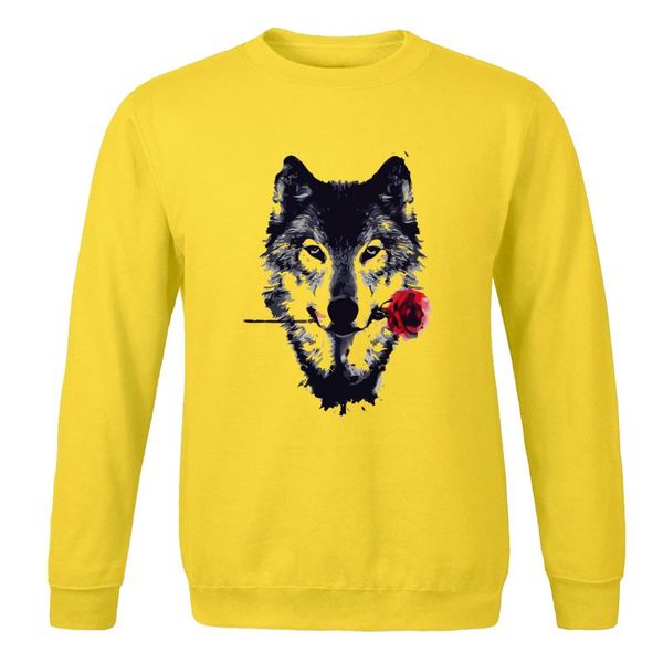 men's hoodies & sweatshirts spring autumn wolf with roses vintage printed clothings fahison streetwear warm 2021 hip hop funny tracksui, Black
men's hoodies & sweatshirts spring autumn wolf with roses vintage printed clothings fahison streetwear warm 2021 hip hop funny tracksui, Black