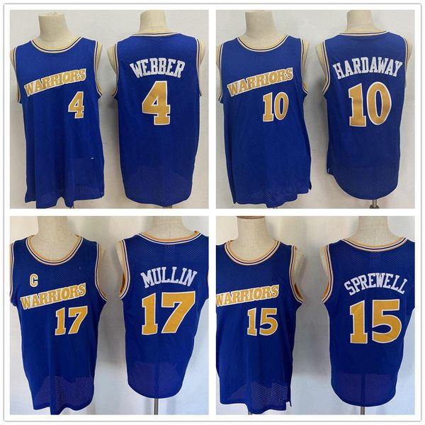 vintage 1993-94 basketball jerseys 10 tim hardaway 4 chris webber 17 mullin 15 latrell sprewell retro rick barry 24 stitched shirts, Black;red
vintage 1993-94 basketball jerseys 10 tim hardaway 4 chris webber 17 mullin 15 latrell sprewell retro rick barry 24 stitched shirts, Black;red
