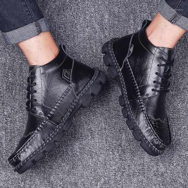 20202 new men's winter boots warm thick fur men's ankle boots fashion business office dress shoes1, Black
20202 new men's winter boots warm thick fur men's ankle boots fashion business office dress shoes1, Black