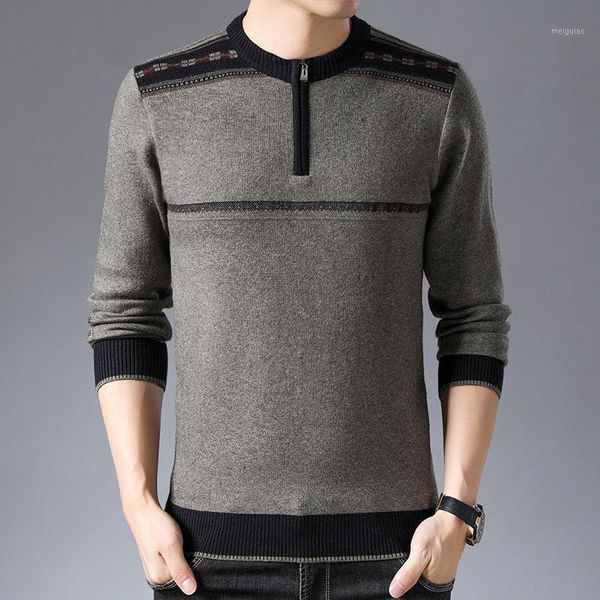 #1392 men sweaters and pullovers o neck zipper slim casual sweater for men middle aged dad casual pullover homme thick warm1, White;black
#1392 men sweaters and pullovers o neck zipper slim casual sweater for men middle aged dad casual pullover homme thick warm1, White;black