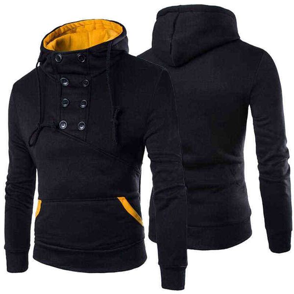 autumn new men hoodies sweatshirts casual solid long sleeve hoodie men slim fit pullovers sweatshirt plus size hoody streetwear w220221, Black
autumn new men hoodies sweatshirts casual solid long sleeve hoodie men slim fit pullovers sweatshirt plus size hoody streetwear w220221, Black