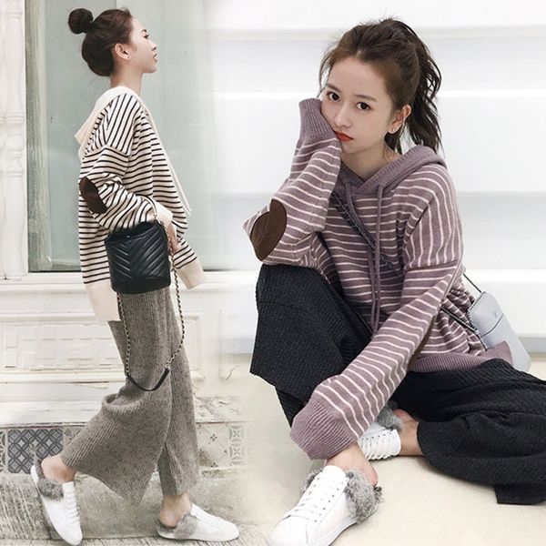 pregnant women's autumn pants pants and trousers suit fashion new korean autumn net red foreign style knitted and trousers spicy mot, Gray
pregnant women's autumn pants pants and trousers suit fashion new korean autumn net red foreign style knitted and trousers spicy mot, Gray