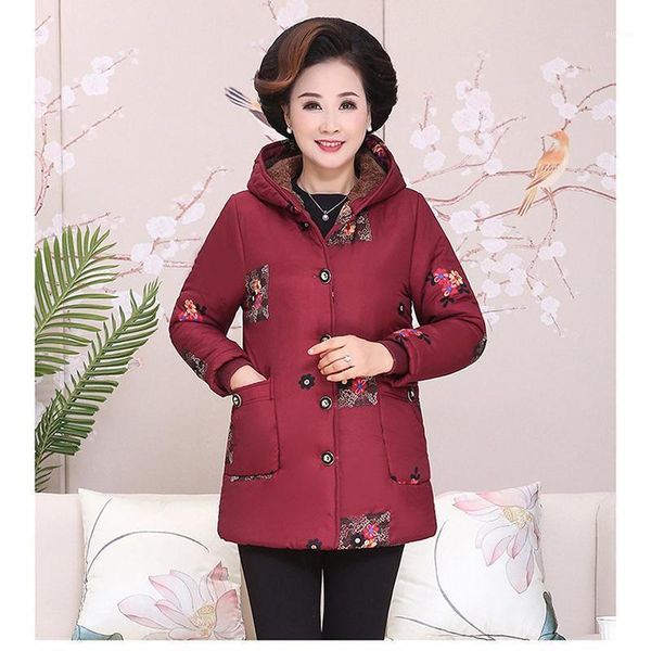 winter cotton jacket large size hooded new long-sleeved plus velvet thickened ethnic style printed cotton jacket d1921, Black
winter cotton jacket large size hooded new long-sleeved plus velvet thickened ethnic style printed cotton jacket d1921, Black