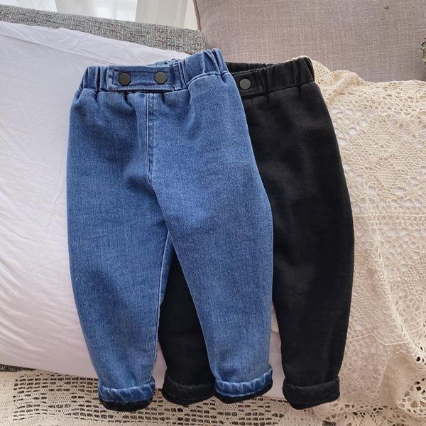 wlg girls skinny jean kids trousers winter denim blue black velvet thick jeans baby girl warm bottoms for 1-6 years
wlg girls skinny jean kids trousers winter denim blue black velvet thick jeans baby girl warm bottoms for 1-6 years