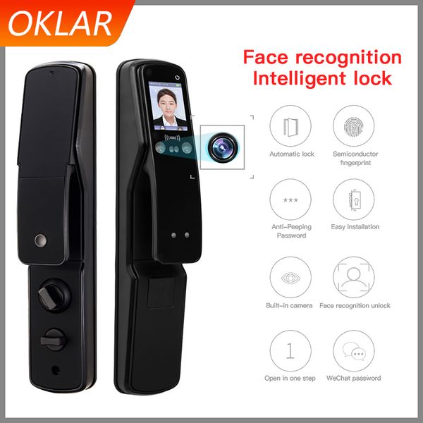oklar face recognition door lock biometric palmprint recognition lock intelligent digital lock home security fingerprint
oklar face recognition door lock biometric palmprint recognition lock intelligent digital lock home security fingerprint