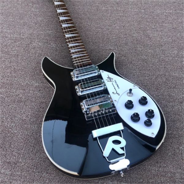 2021 new arrival black 6-string electric guitar,628mm spacing,front and rear lulu binding,clear sound quality, guitars guitarra
2021 new arrival black 6-string electric guitar,628mm spacing,front and rear lulu binding,clear sound quality, guitars guitarra