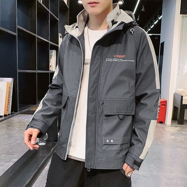 2021 the new male winter coat hood, multi-pocket zipper with a hoodie, casual jacket, loose, multicolored man jacket. adf5, Black;brown
2021 the new male winter coat hood, multi-pocket zipper with a hoodie, casual jacket, loose, multicolored man jacket. adf5, Black;brown