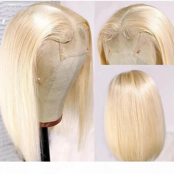 613 honey blonde short bob lace front human hair wigs for women remy brazilian straight hair lace wig, Black;brown
613 honey blonde short bob lace front human hair wigs for women remy brazilian straight hair lace wig, Black;brown