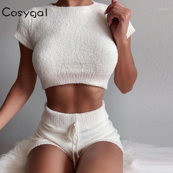 cosygal fluffy drawstring knitting sweater two piece set short sleeve o neck crop and casual pant suits women summer outfits1, Gray
cosygal fluffy drawstring knitting sweater two piece set short sleeve o neck crop and casual pant suits women summer outfits1, Gray