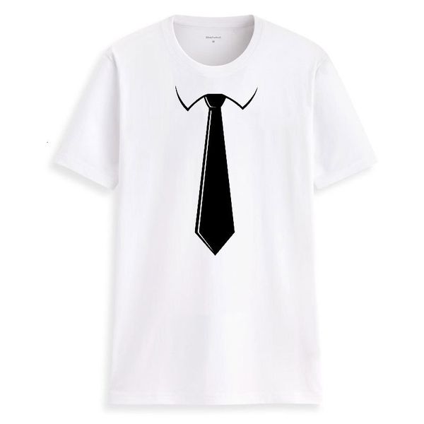 men's college style fashion simple fake tie print tuxedo cotton casual short sleeve t-shirt, White;black
men's college style fashion simple fake tie print tuxedo cotton casual short sleeve t-shirt, White;black