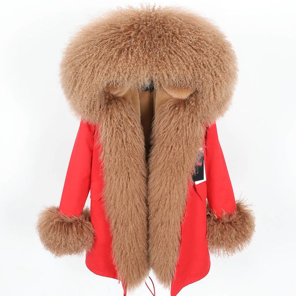 maomaokongwinter jacket women real fur coat long parka natural mongolia sheep fur collar real fur women's jacket women's coat 2010, Black
maomaokongwinter jacket women real fur coat long parka natural mongolia sheep fur collar real fur women's jacket women's coat 2010, Black