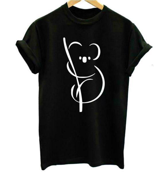 cute koala print t shirt women short sleeve o neck loose tshirt 2020 summer women tee shirt camisetas mujer, White
cute koala print t shirt women short sleeve o neck loose tshirt 2020 summer women tee shirt camisetas mujer, White