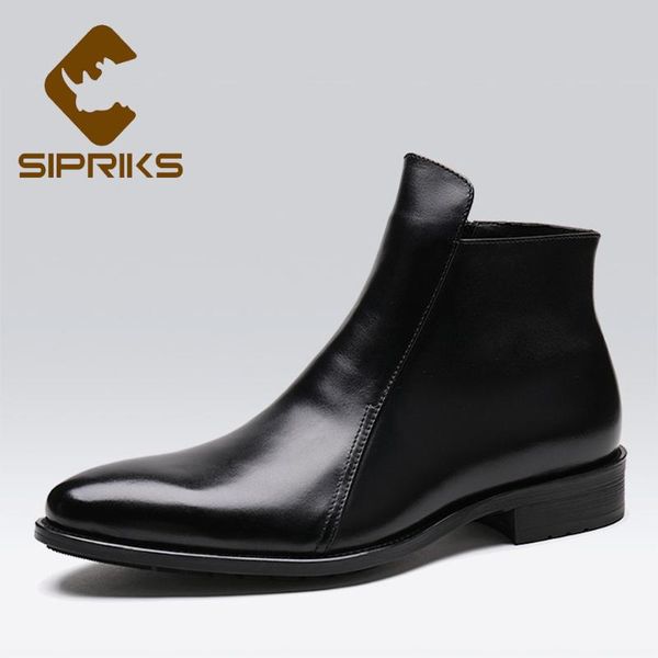 sipriks mens genuine leather black zipper boots fashion short ankle boots wine red wedding party wear shoes cowboy shoes
sipriks mens genuine leather black zipper boots fashion short ankle boots wine red wedding party wear shoes cowboy shoes