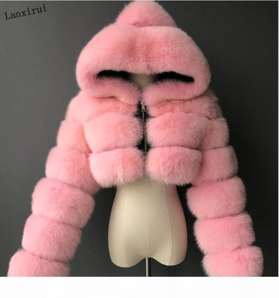 furry cropped faux fur coats and jackets women fluffy coat with hooded winter fur jacket manteau femme, Black
furry cropped faux fur coats and jackets women fluffy coat with hooded winter fur jacket manteau femme, Black