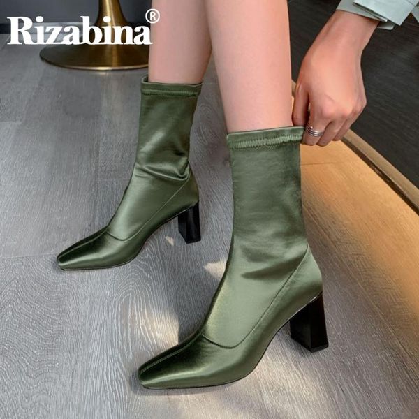 boots rizabina women high heel thick stretch fashion winter autumn mid calf size 34-40, Black
boots rizabina women high heel thick stretch fashion winter autumn mid calf size 34-40, Black