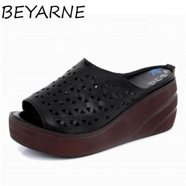 sandals beyarne 2021 est cowhide hollow summer women slippers fashion elegant thick bottom wedge slipper simple white casual1, Black
sandals beyarne 2021 est cowhide hollow summer women slippers fashion elegant thick bottom wedge slipper simple white casual1, Black