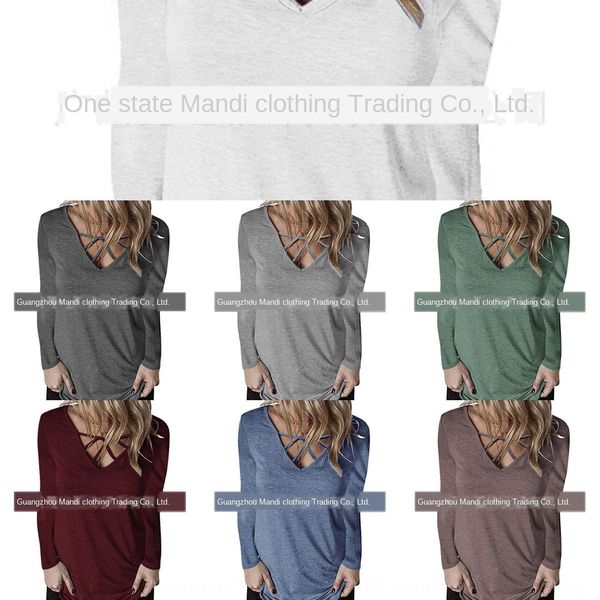 fall 2019 new v-neck crisscross long sleeve coat fall 2019 new v-neck crisscross long sleeve coat t-shirt t-shirt 81cgi, White
fall 2019 new v-neck crisscross long sleeve coat fall 2019 new v-neck crisscross long sleeve coat t-shirt t-shirt 81cgi, White