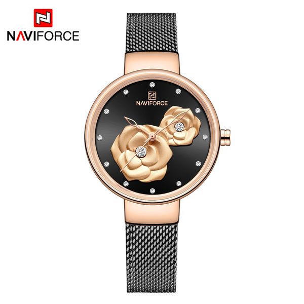 naviforce watches nf5013 floral design silver bracelet water resistant wristwatch women watch quartz ultra thin stainless steel metal strap, Slivery;brown
naviforce watches nf5013 floral design silver bracelet water resistant wristwatch women watch quartz ultra thin stainless steel metal strap, Slivery;brown