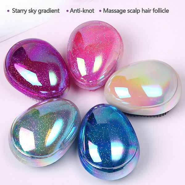 fashion egg comb round hair combs soft styling tools hair brushes environmental protection safety with high demands feu218, Silver
fashion egg comb round hair combs soft styling tools hair brushes environmental protection safety with high demands feu218, Silver