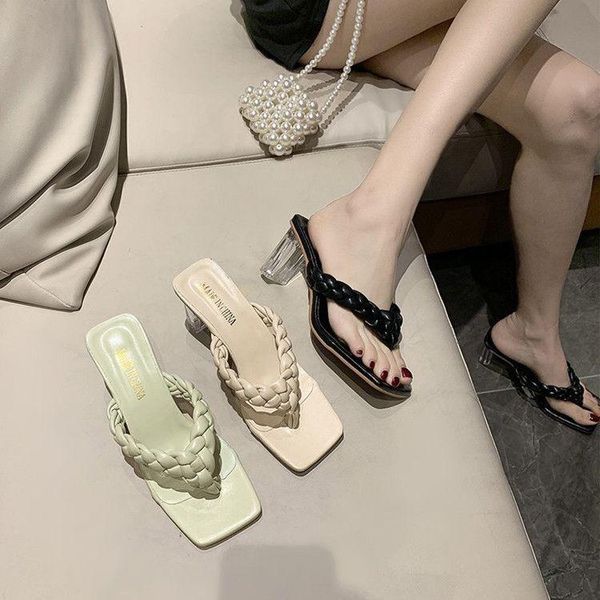 slippers fashion weave women square toe flat casual shoes slide summer flip flops beach sandal slipper big size, Black
slippers fashion weave women square toe flat casual shoes slide summer flip flops beach sandal slipper big size, Black