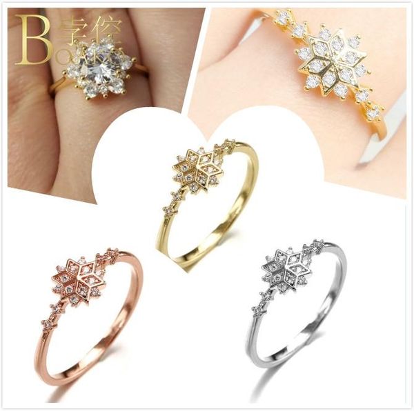 cluster rings boako snowflake ring zircon silver color dainty wedding engagement for women rose gold party girl anillos z5, Golden;silver
cluster rings boako snowflake ring zircon silver color dainty wedding engagement for women rose gold party girl anillos z5, Golden;silver