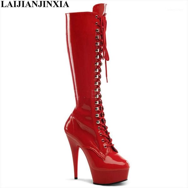 boots laijianjinxia cool patent stylish 15cm platforms high heel shoes, pole dance / model mid bootie, knee-high boots1, Black
boots laijianjinxia cool patent stylish 15cm platforms high heel shoes, pole dance / model mid bootie, knee-high boots1, Black