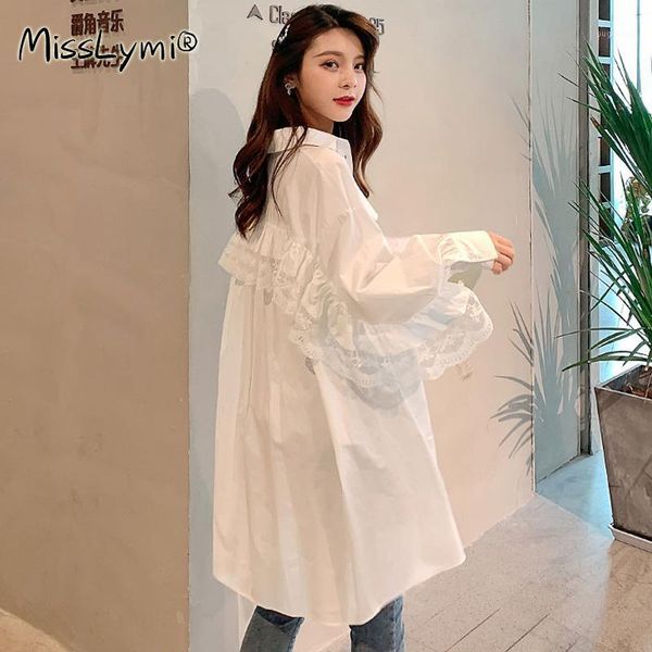 xl-5xl plus size women loose casual white shirts autumn 2020 fashion lace ruffle patchwork oversized asymmetric long shirt1
xl-5xl plus size women loose casual white shirts autumn 2020 fashion lace ruffle patchwork oversized asymmetric long shirt1