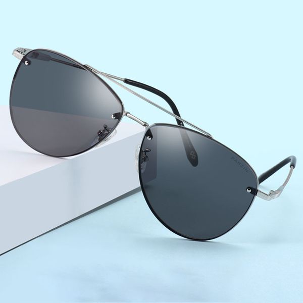 parzin classic pilot sunglasses men brand designer metal frame glasses for driving lenses profession uv protection sun glasses, White;black
parzin classic pilot sunglasses men brand designer metal frame glasses for driving lenses profession uv protection sun glasses, White;black