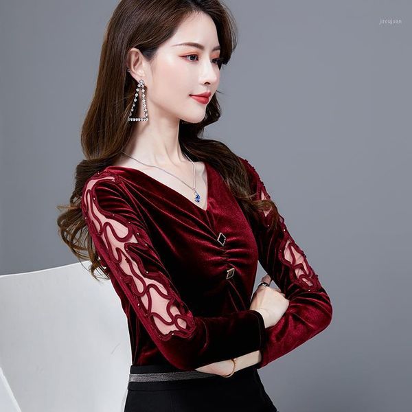coigarsam plus size blouse women new hollow out v-neck blusas womens and blouses blue wine red black 12511, White
coigarsam plus size blouse women new hollow out v-neck blusas womens and blouses blue wine red black 12511, White