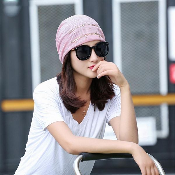 beanie/skull caps spring summer hooded cap with breathable rhinestones women's pile lace printed cotton chemotherapy pregnant beanie tu, Blue;gray
beanie/skull caps spring summer hooded cap with breathable rhinestones women's pile lace printed cotton chemotherapy pregnant beanie tu, Blue;gray