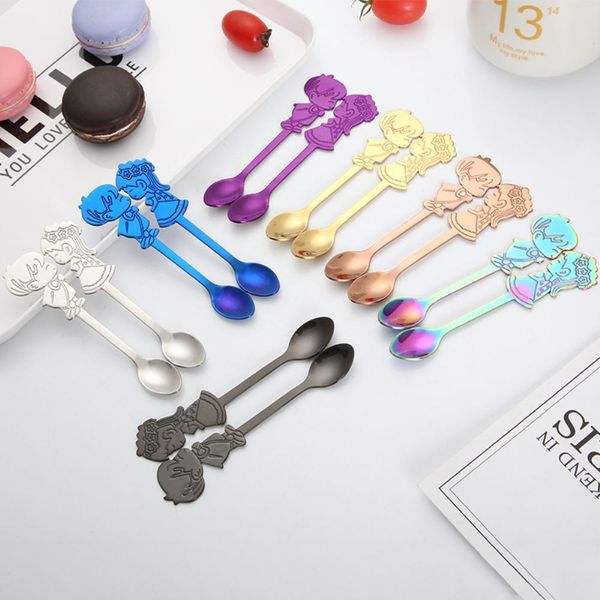 2pcs set stainless steel couple coffee spoon dessert ice stirring spoon tea spoon kitchen tableware wedding supplies gift h jllzvw
2pcs set stainless steel couple coffee spoon dessert ice stirring spoon tea spoon kitchen tableware wedding supplies gift h jllzvw