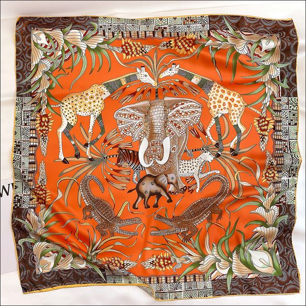 foulard satin scarf female silk head scarves for ladies hand rolled scarf 90 foulard luxe curling "la marche du zambèze, Blue;gray
foulard satin scarf female silk head scarves for ladies hand rolled scarf 90 foulard luxe curling "la marche du zambèze, Blue;gray