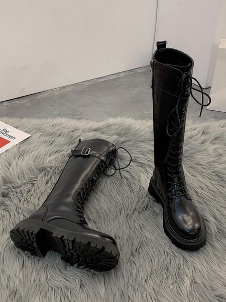 elegant woman boots round toe shoes boots-women thigh high heels high booties ladies winter footwear lace up luxury, Black
elegant woman boots round toe shoes boots-women thigh high heels high booties ladies winter footwear lace up luxury, Black