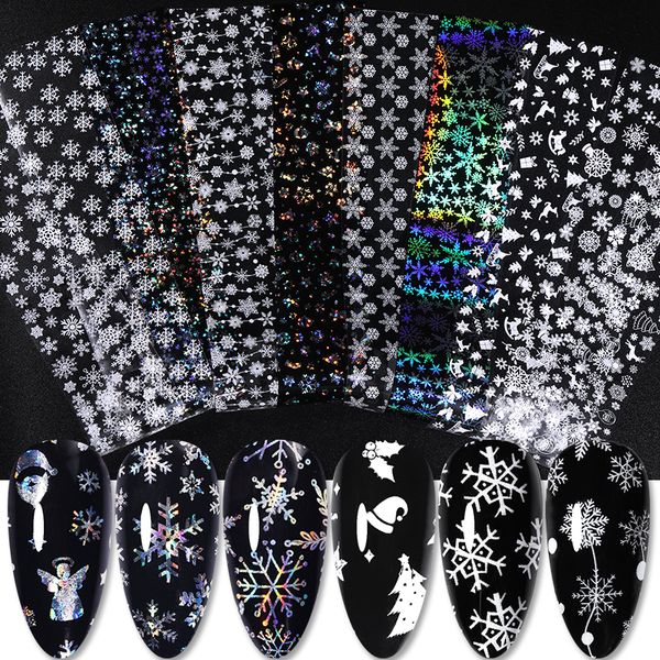newtransfer christmas pcs foil snowflakes silver laser effect 10 stickers nail art decals designer decoration 6
newtransfer christmas pcs foil snowflakes silver laser effect 10 stickers nail art decals designer decoration 6