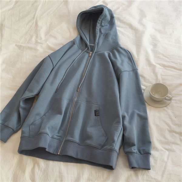 2021 in woman's hooded hat pocket kangaroo loose solid sweater new female fashion 7yqf, Black
2021 in woman's hooded hat pocket kangaroo loose solid sweater new female fashion 7yqf, Black