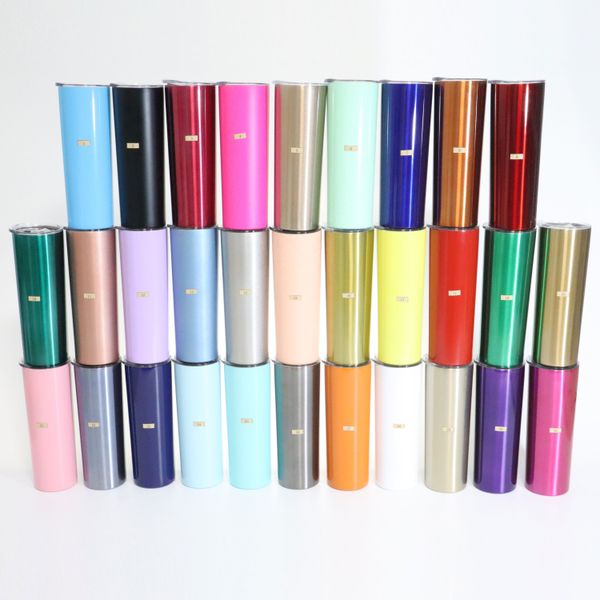 20oz stainless steel skinny tumbler slim cup straw and lid vacuum insulated double wall tumbers outdoor travel mug drinkware
20oz stainless steel skinny tumbler slim cup straw and lid vacuum insulated double wall tumbers outdoor travel mug drinkware