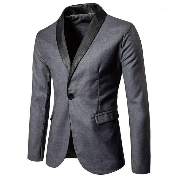 2017 new mens black lapel gray casual blazer dj party fashion stage singer wedding grooms slim fit suit jacket costume homme z301, White;black
2017 new mens black lapel gray casual blazer dj party fashion stage singer wedding grooms slim fit suit jacket costume homme z301, White;black