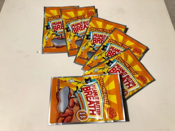 local bag proof fire bags peanut butter smell breath 3.5-7g bags mylar empty sqcdf home_hot 
local bag proof fire bags peanut butter smell breath 3.5-7g bags mylar empty sqcdf home_hot