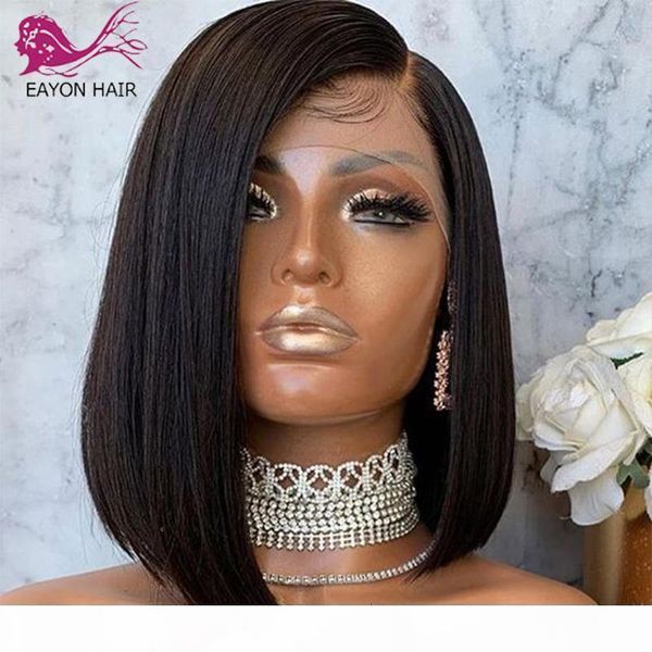 eayon 150% 5*5 closure lace wig with silk base short straight bob wigs with brazilian remy human hair wigs pre plucked for women, Black;brown
eayon 150% 5*5 closure lace wig with silk base short straight bob wigs with brazilian remy human hair wigs pre plucked for women, Black;brown