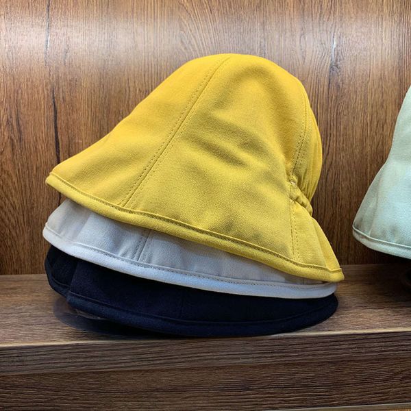 2020 spring new cotton korean versatile elastic lori small basin children's sunshade fisherman's hat, Blue;gray 
2020 spring new cotton korean versatile elastic lori small basin children's sunshade fisherman's hat, Blue;gray